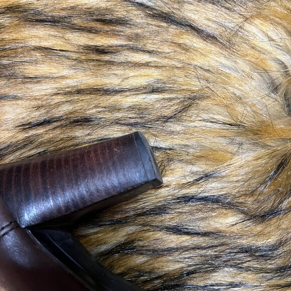 Brown Leather Women's Boots - Picture 3 of 5